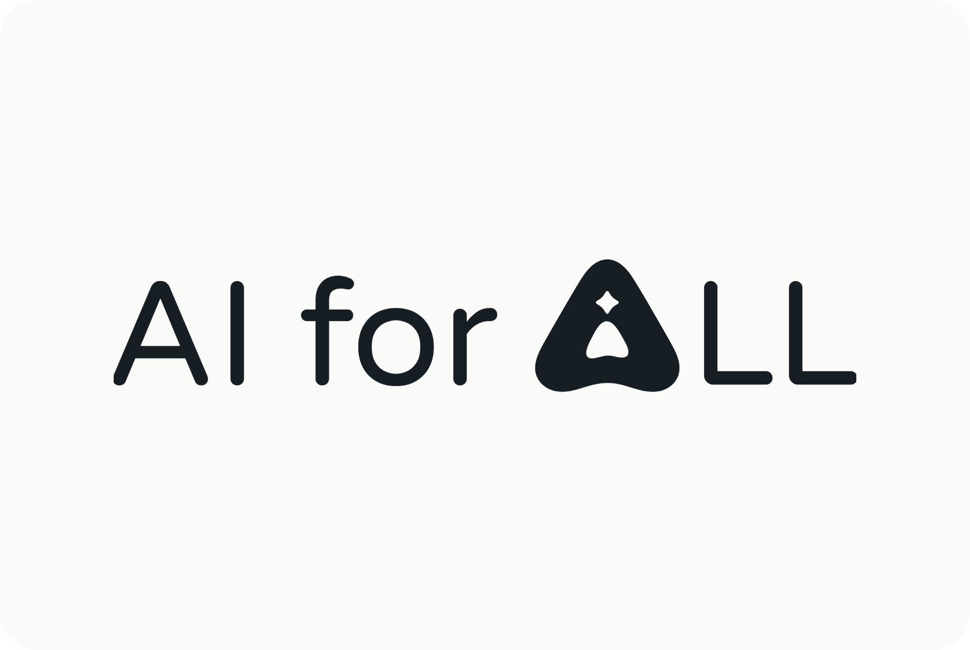 AI for All wordmark on light