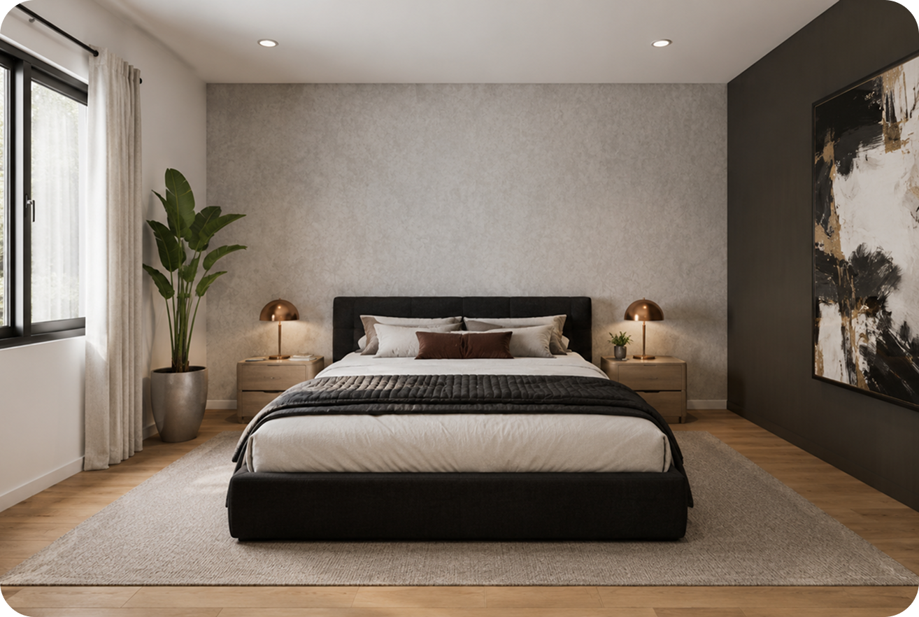 Bedroom render