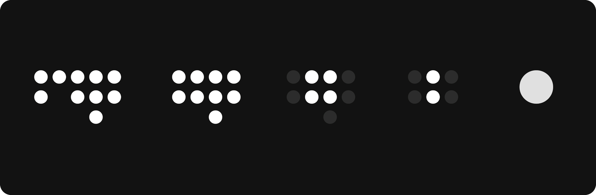 Dot logo motion